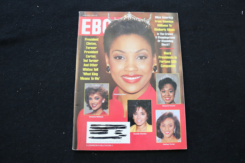 1994 JANUARY EBONY MAGAZINE - KIMBERLY AIKEN COVER - ST 1012Z