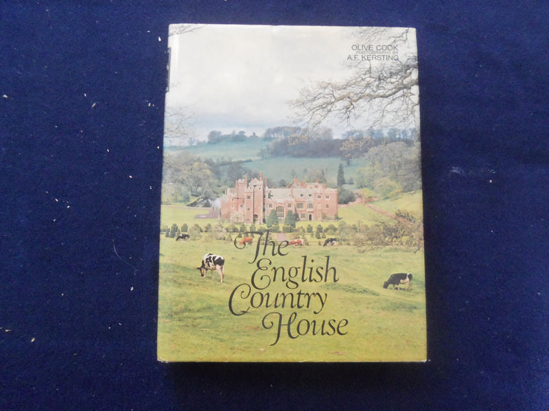 1974 THE ENGLISH COUNTRY HOUSE HARDCOVER BOOK BY OLIVE COOK - KD 8587