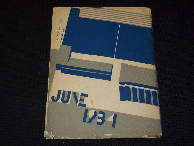 1934 THE MONROE DOCTRINE PUBLISHED BY JAMES MONROE HIGH SCHOOL - J 7914