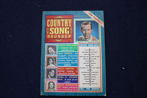 1968 MAY COUNTRY SONG ROUNDUP MAGAZINE - PORTER WAGONER COVER - E 18129