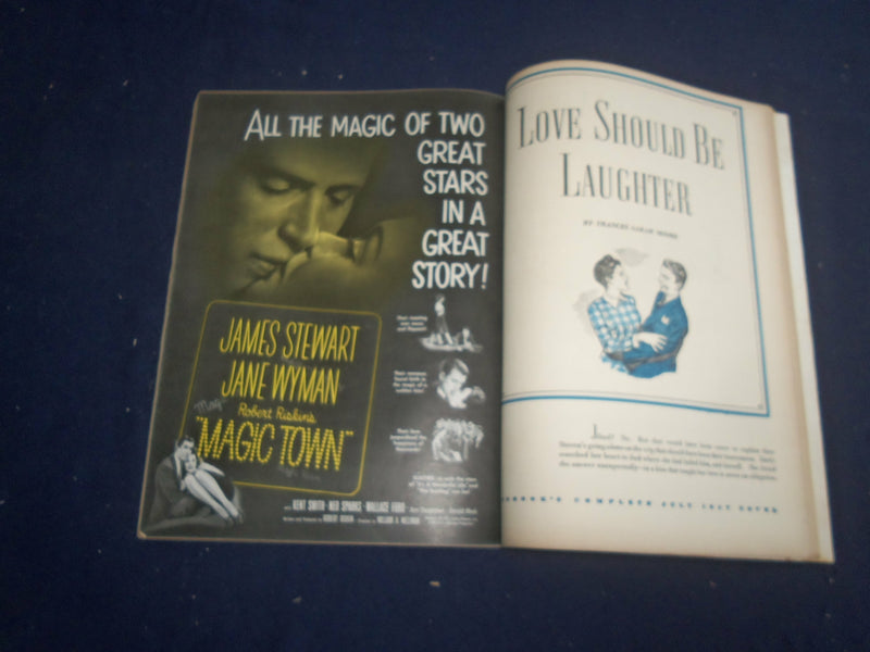 1947 JULY REDBOOK MAGAZINE - LOVE SHOULD BE LAUGHTER - SP 6257H