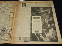 1942 JUNE 3 NEW BEDFORD STANDARD TIMES NEWSPAPER- JAPS BOMB ALASKA BASE- NT 8906