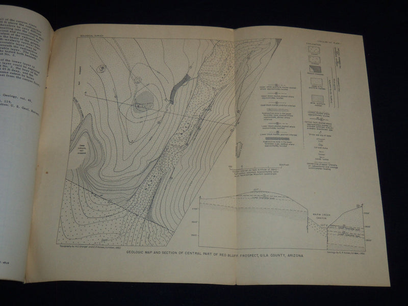 1951 OCTOBER URANIFEROUS QUARTZITE , RED BLUFF GEOLOGICAL STUDY - KAISER- J 8902