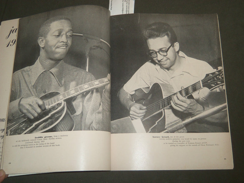 1954 JAZZ MUSIC THE METRONOME YEARBOOK MAGAZINE - GREAT PHOTOS - B 6550