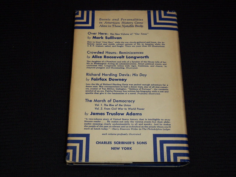 1933 BARE HANDS AND STONE WALLS BOOK BY CHARLES EDWARD RUSSELL - KD 7829