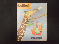 1941 APRIL 26 COLLIER'S MAGAZINE - GREAT ILLUSTRATIONS, ARTICLES & ADS - ST 3639