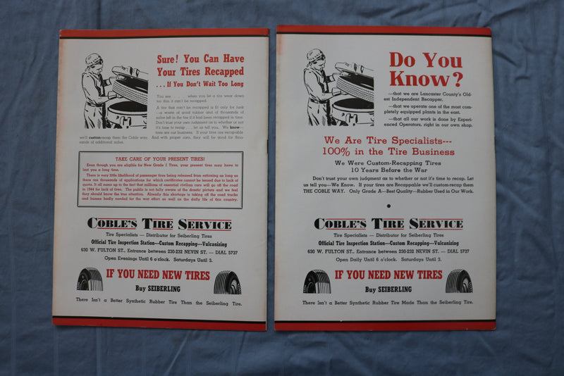 1942-1944 LANCASTER MOTORIST MAGAZINE - LOT OF 18 - O 3736