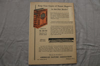 1948 AUGUST-SEPTEMBER NATURE MAGAZINE - ST 6922ZA