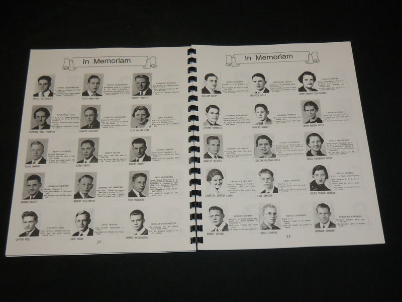1930-2007 ROCKFORD SENIOR HIGH SCHOOL EPHEMERA LOT OF 12 - ILLINOIS - O 215