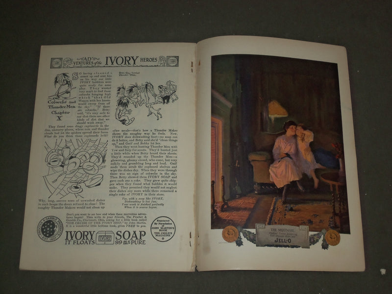 1922 OCTOBER ST. NICHOLAS MAGAZINE - ILLUSTRATIONS, STORIES & ADS - B 4626
