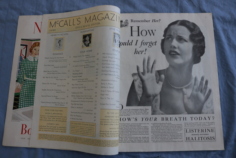 193 JUNE MCCALL'S MAGAZINE - BEAUTIFUL NEYSA MCMEIN COVER - SP 4785T