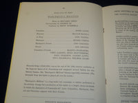 1959-1960 THE NATIONAL BALLET THEATRE OF FINLAND PROGRAM - NICE PHOTOS - J 5081