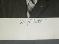 PENNSYLVANIA SENATOR HUGH SCOTT 8 X 10 AUTOGRAPHED PHOTO - J 4069