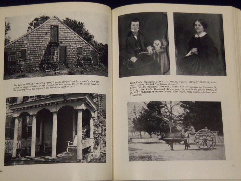 1956 TIDEWATER MARYLAND ARCHITECTURE & GARDENS BY HENRY FORMAN BOOK - KD 1923