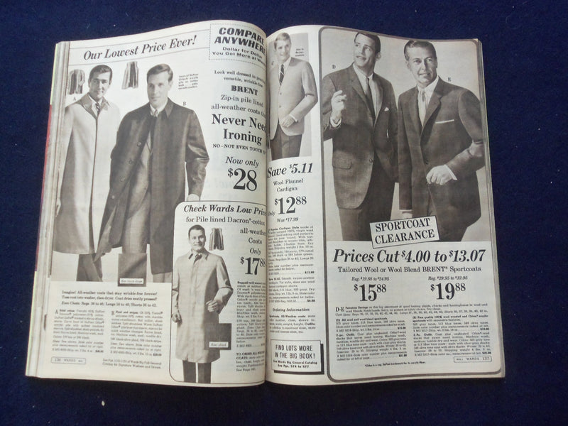 1967 WINTER MONTGOMERY WARD CATALOG - CHICAGO, ILLINOIS - J 8479