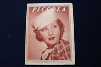 1933 MAY 9 PICCOLA MAGAZINE - MARLENE DIETRICH - ITALIAN COVER - E 23789