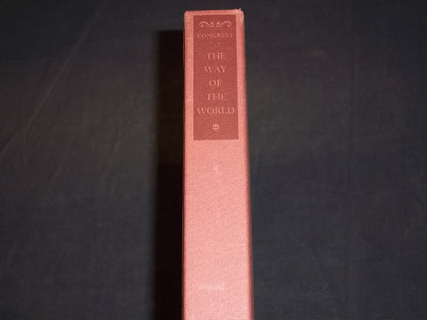1959 THE WAY OF THE WORLD BOOK BY CONGREVE - SIGNED LIMITED EDITION - KD 2757S