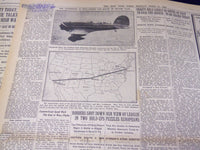 1930 APRIL 21 NEW YORK TIMES - LINDBERGH SETS A RECORD OF 14 3/4 HOURS - NT 1567
