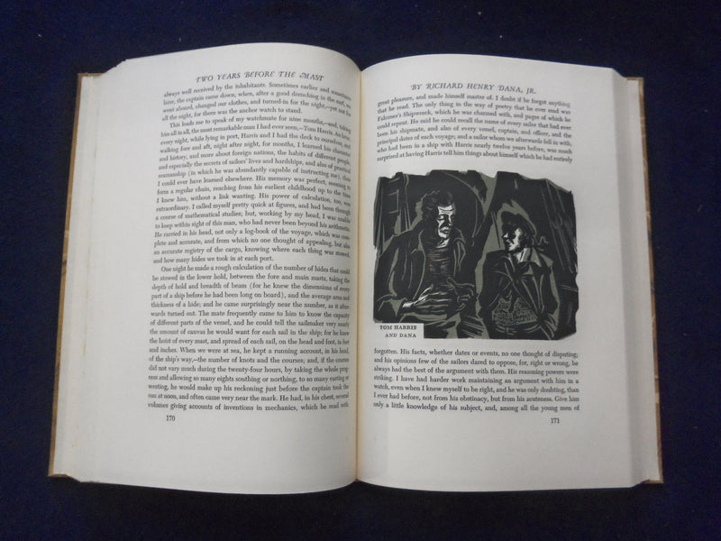 1947 TWO YEARS BEFORE THE MAST HARDCOVER BOOK BY RICHARD DANA-HERITAGE - KD 8576