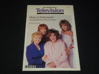 2001 FEBRUARY NEW YORK TIMES TELEVISION SECTION - ELIZABETH TAYLOR - E 15944