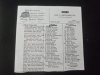 1978 READING PHILLIES SOUVENIR PROGRAM - WEST HAVEN VS. PHILLIES - B 431A