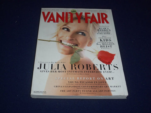 2007 DECEMBER VANITY FAIR MAGAZINE - JULIA ROBERTS - SP 4499