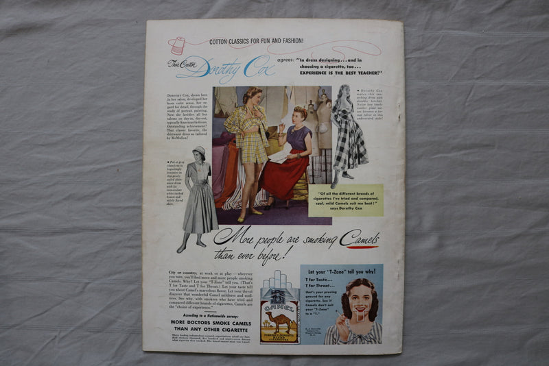 1948 AUGUST SCREEN STORIES MAGAZINE - DIANNA LYNN & GUY MADISON COVER - E 19889