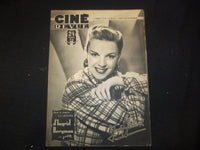 1947 JUNE 27 CINE REVUE FRENCH MAGAZINE - JUDY GARLAND COVER - E 24736