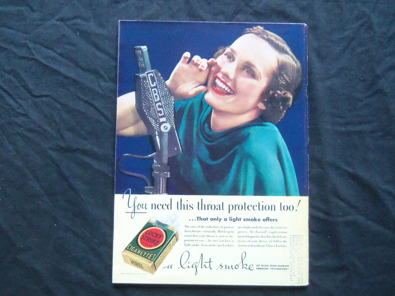 1937 MARCH 22 TIME MAGAZINE - DR. CLARENCE COOK LITTLE - T 557