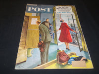 1956 JULY 14 THE SATURDAY EVENING POST MAGAZINE - ILLUSTRATED COVER - SP 5633