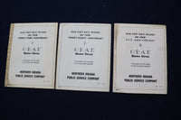 1966-1969 ORAK SHRINE CIRCUS PROGRAMS - LOT OF 3 - O 3645