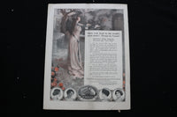 1919 APRIL 5 COLLIER'S MAGAZINE - AN EATING BOY AND CAT COVER - E 10947