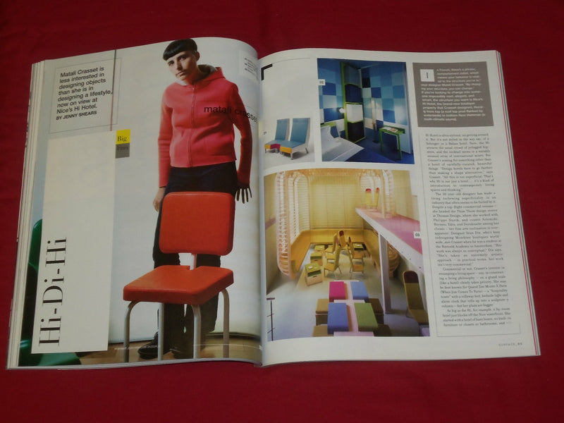 SURFACE MAGAZINE ISSUE #42 - THE BIG FUN ISSUE - FASHION & ARCHITECTURE - RC 267