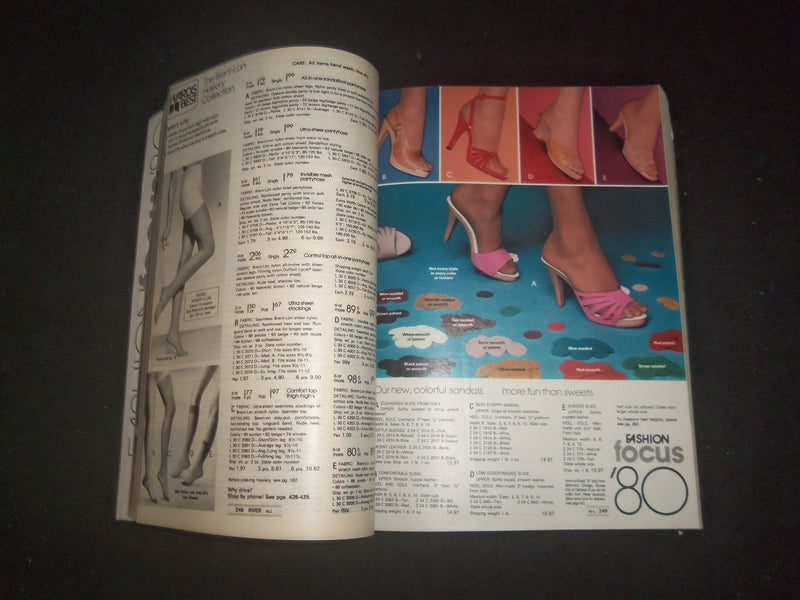 1980 SPRING AND SUMMER MONTGOMERY WARD CATALOG - GREAT FASHION - R 90M