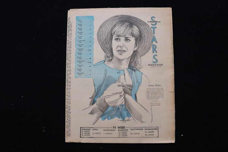 1965 NOVEMBER 14 STARS MAGAZINE - NANCY MALONE COVER - E 25694