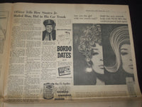 1963 DEC 12 CHICAGO DAILY NEWS -SINATRA'S SON: FBI WON'T LET ME TALK - NP 8053