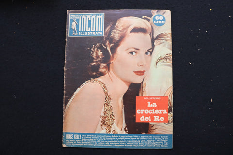 1954 SEPTEMBER 4 INCOM ILLUSTRATA MAGAZINE - GRACE KELLY COVER - E 25820
