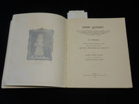 1909 COLONEL JOHN QUINCY OF MOUNT WOLLASTON SOFTCOVER BOOK - J 7084