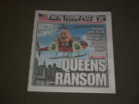 2018 NOVEMBER 14 NEW YORK POST NEWSPAPER - AMAZON GETS $2.5B TAX BREAK IN QUEENS