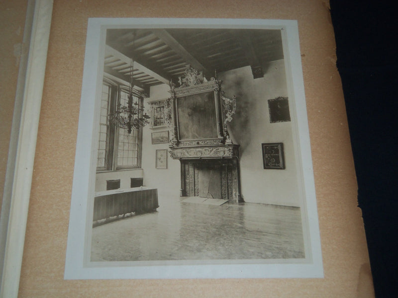 1900'S OLD HOLLANDISH INTERIORS 15-18 CENTURY - SIXTY PHOTOGRAPHS VOLUME - Z 84