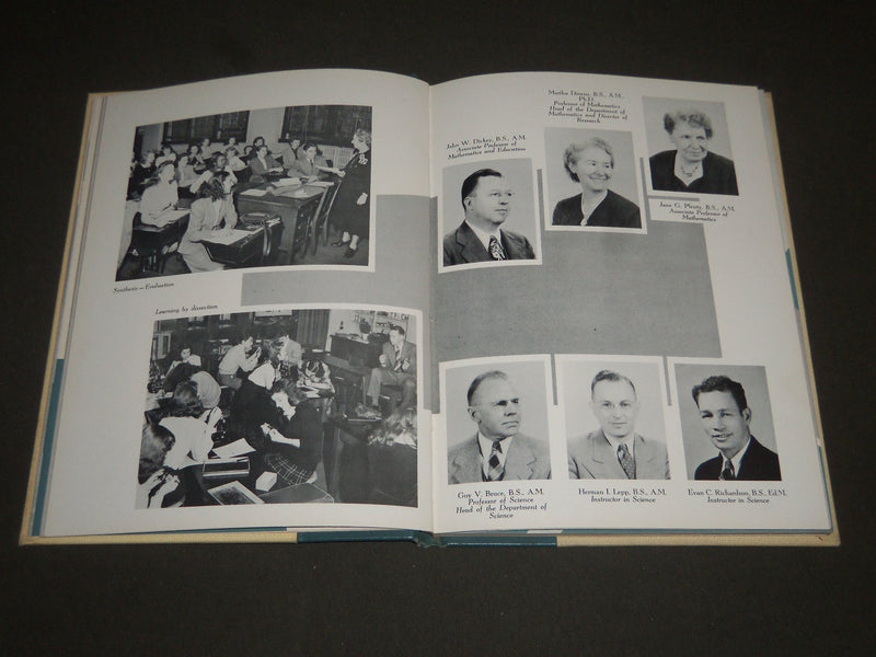 1948 MEMORABILIA NEW JERSEY STATE TEACHERS COLLEGE YEARBOOK - NEWARK NJ - YB 936