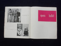 1957 THEATRE OPERA BALLET IN RUMANIA PROGRAM - GREAT PHOTOS - J 9417