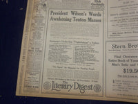1918 FEBRUARY 16 NEW YORK TIMES - GERMAN RAIDERS SINK EIGHT BOATS - NT 8246