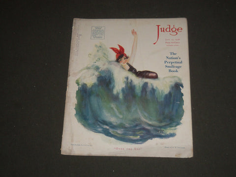 1918 JULY 13 JUDGE MAGAZINE - OVER THE TOP - ST 5419