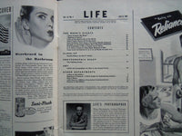 1942 JULY 6 LIFE MAGAZINE - AMERICAN FLAG - L 294
