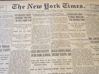 1926 JUNE 28 NEW YORK TIMES - EARTHQUAKE RAZES AEGEAN ISLAND VILLAGES - NT 5609