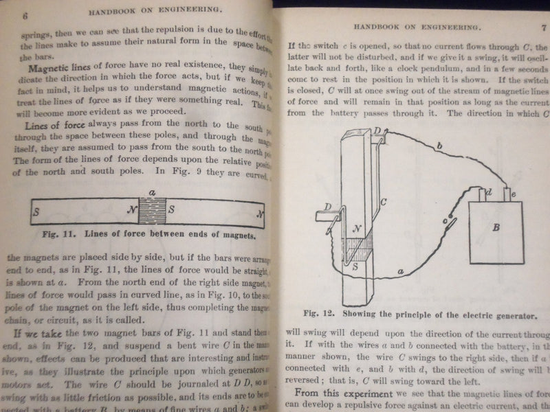 1907 TULLEY'S HANDBOOK ON ENGINEERING 6TH EDITION BY HENRY TULLEY - KD 3155