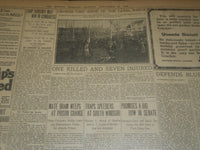 1906 NOVEMBER 26 THE BOSTON HERALD - PEARY FAVORS AERIAL VOYAGE TO POLE - BH 125