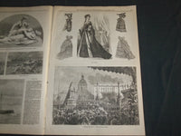 1874 JANUARY 21 THE DAILY GRAPHIC NEWSPAPER - IN MEDITATION - NT 7645