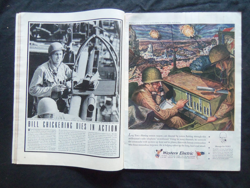 1945 JANUARY 22 LIFE MAGAZINE - ST. JOHN'S UNIVERSITY BASKETBALL - L 427
